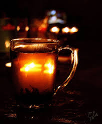 Чай при свечах...