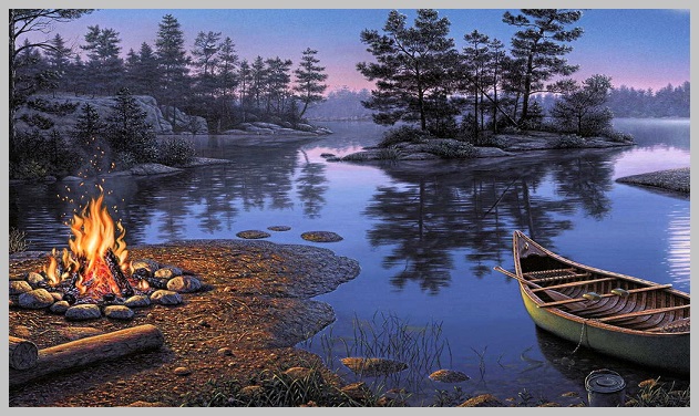 Засыпает тихим сном деревня