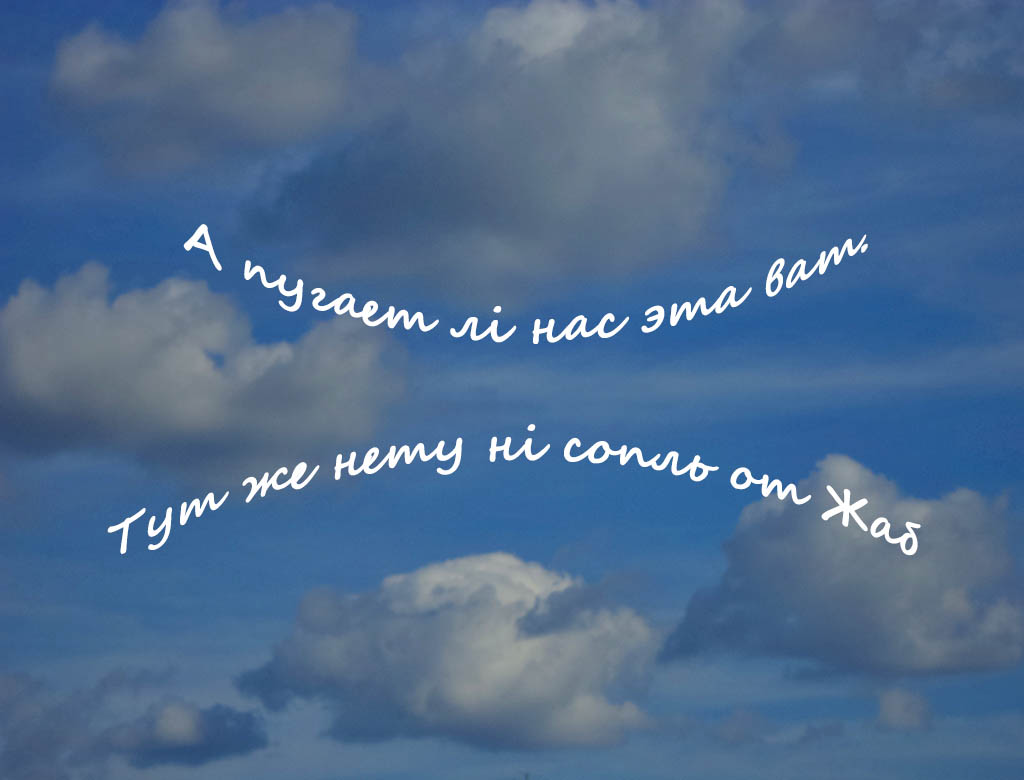 Мы с беларускых партызан ш