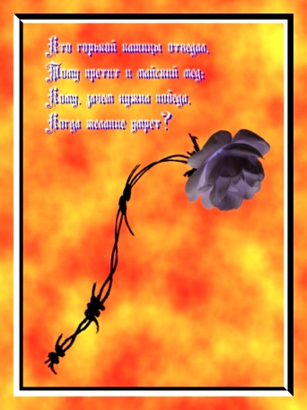 Цветок и сталь