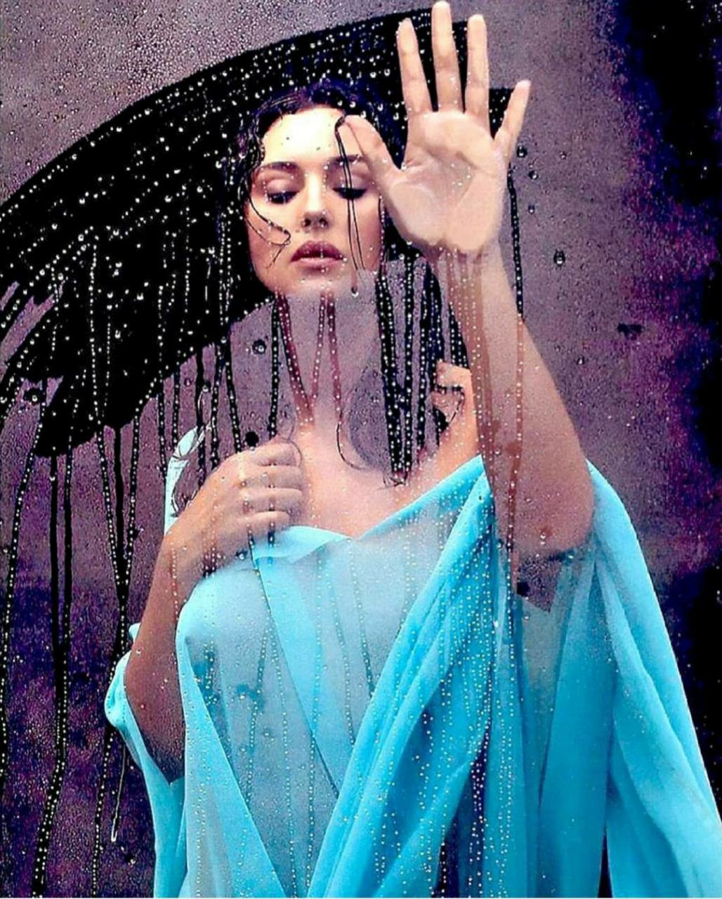 Пальцами по мокрому стеклу