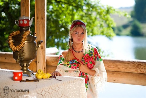 Русская женщина 