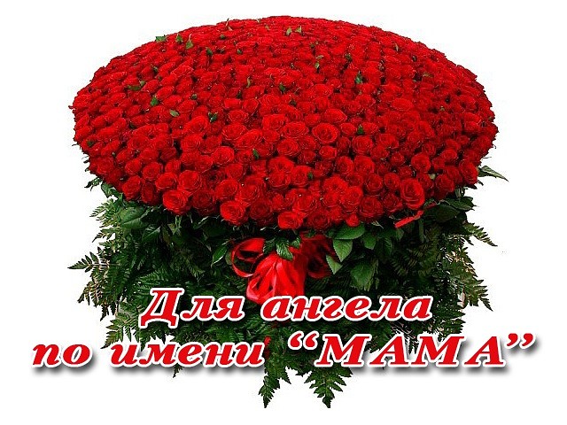 Надеюсь мама не в обиде на меня