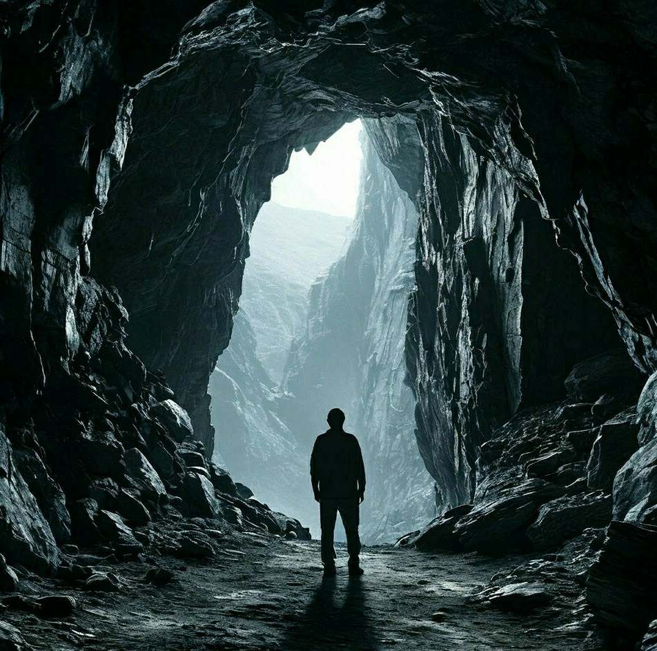 Иду я по темной, холодной пещере