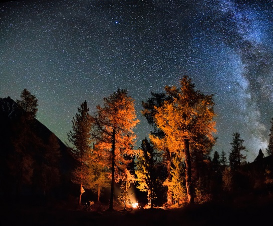 Вечер в горах