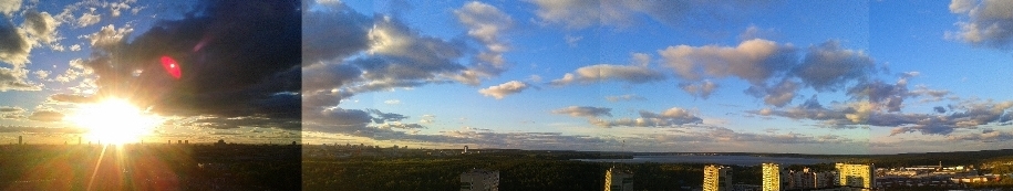 Обычный уральский вечер...