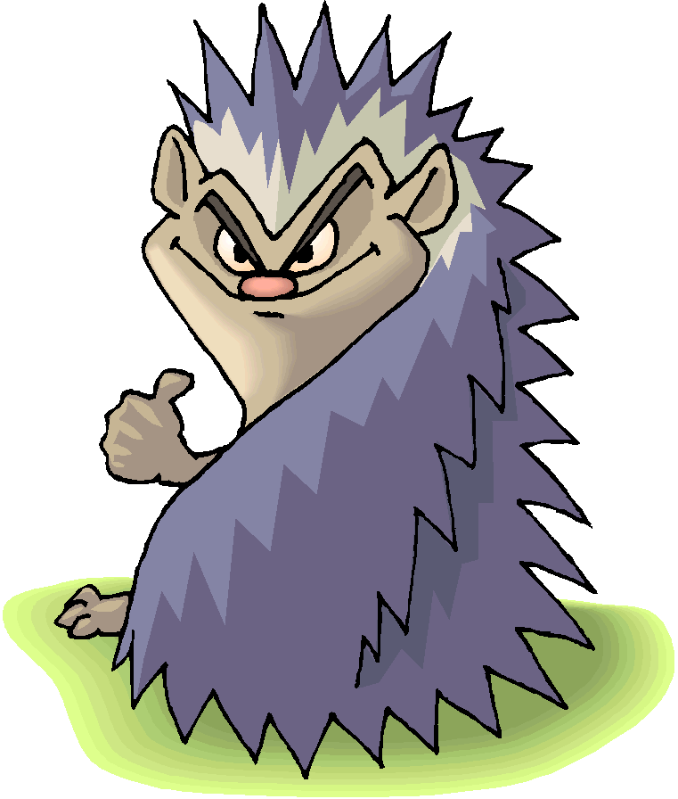 Рисунок крутой ежик