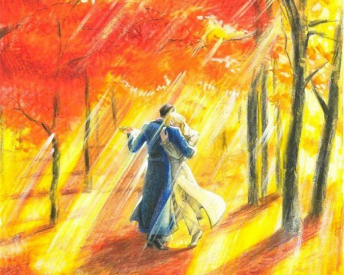 Князь О. Золотых твоих мокрых кудрей...