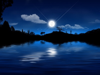 Лунная ночь в сентябре и нежна и тиха..