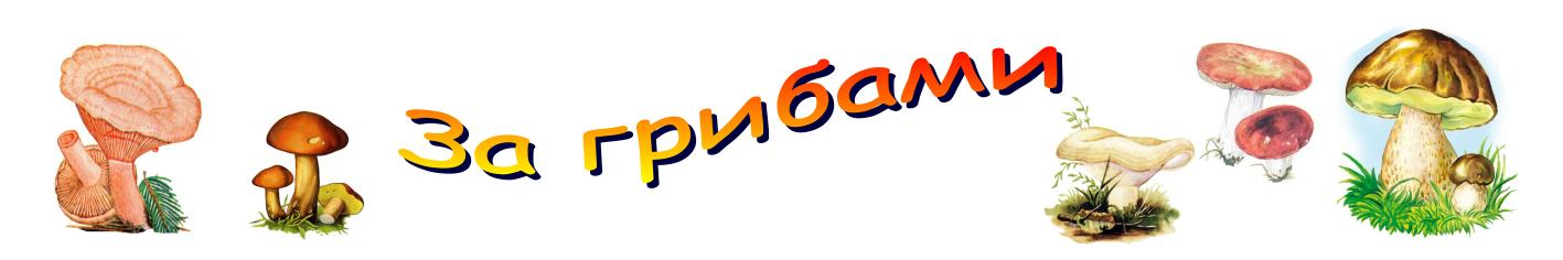 За грибами