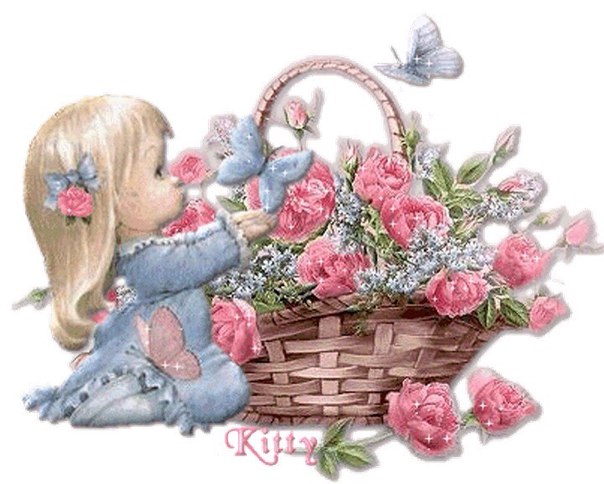 Ангелок над облаками