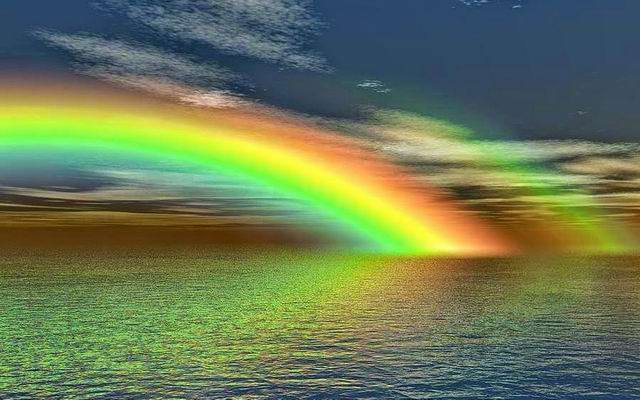 Я приду к тебе снова - радугой