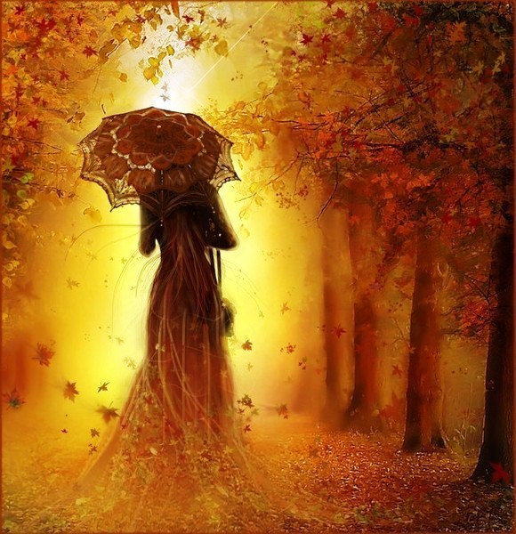 Настроение погоды в октябре (Вера Половинко) / Стихи.ру