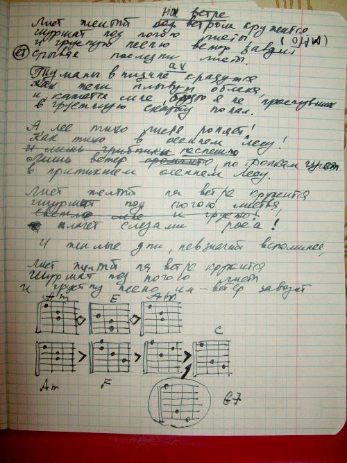 Стр. 12 песни, ноты и гитары