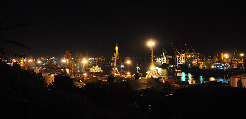 Вечерний порт