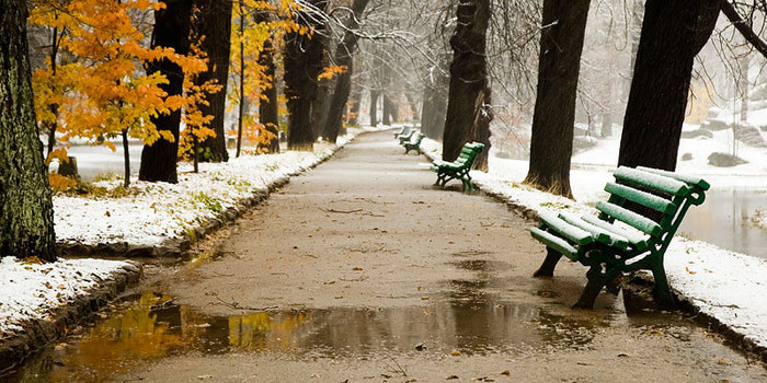 В мою осень пришла зима