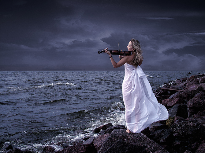 Море волнуется раз