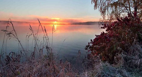 Еще только осень...