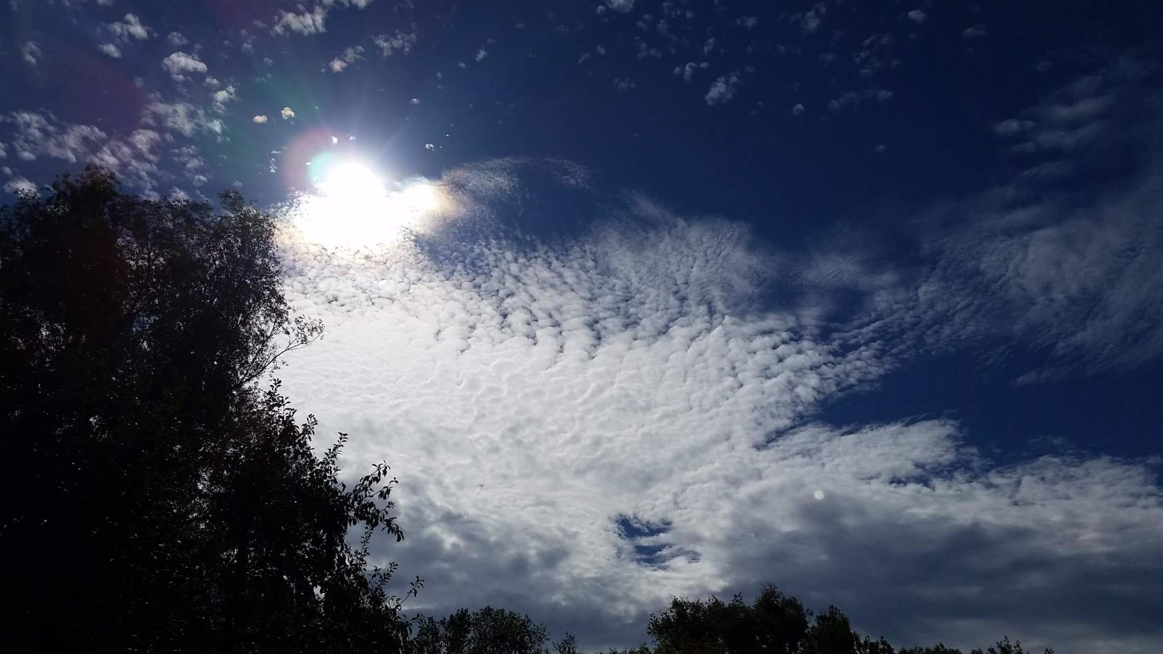 Какое небо над курганом...