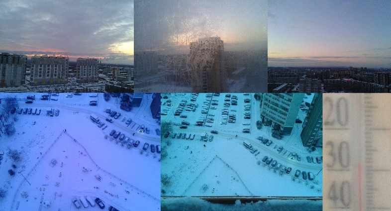 Тридцатый день родной зимы...