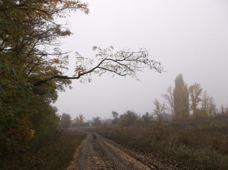 Остался там за поворотом с переводом на сербский