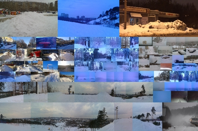 Ноябрь на родном Урале - месяц многоснежный...