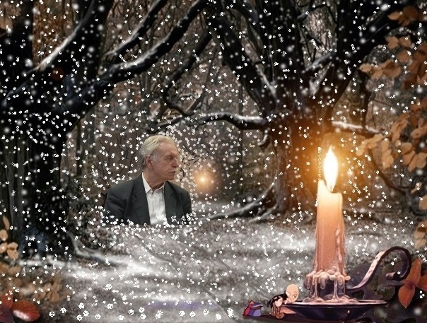 И снова за окном бело и вьюжно...