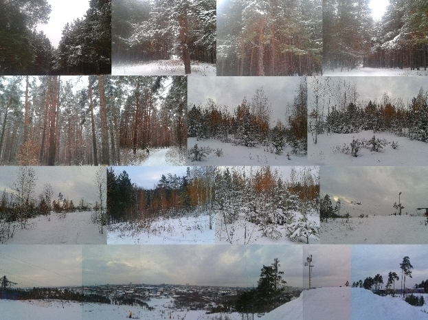 Озон и свежий зимний воздух...