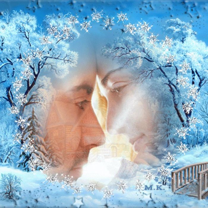 Снег падал, кружил, летел...