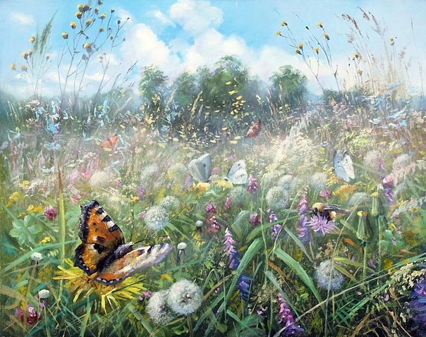 Красота живёт в травинке тонкой...