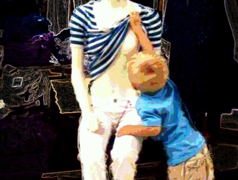 Варежки на резинке