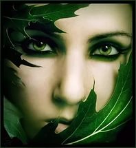 Малахитовые глазки...