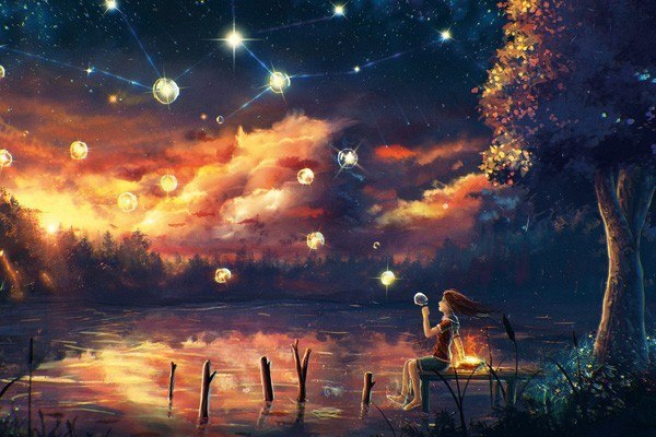 Коктейль из блесток новогодней фальши