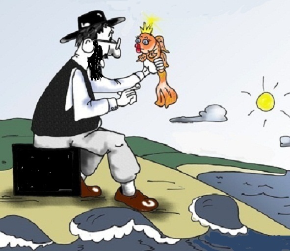 Рыбки послышался глас золотой...