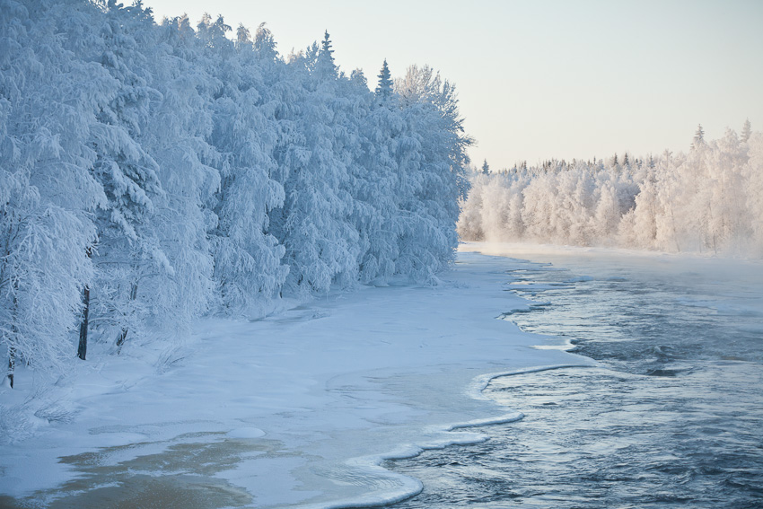 Мороз озеро