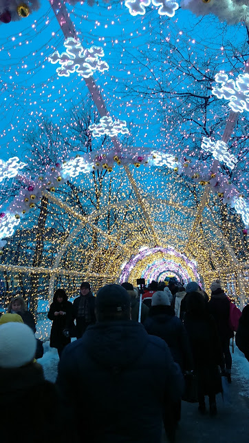 Новогодние гулянья...