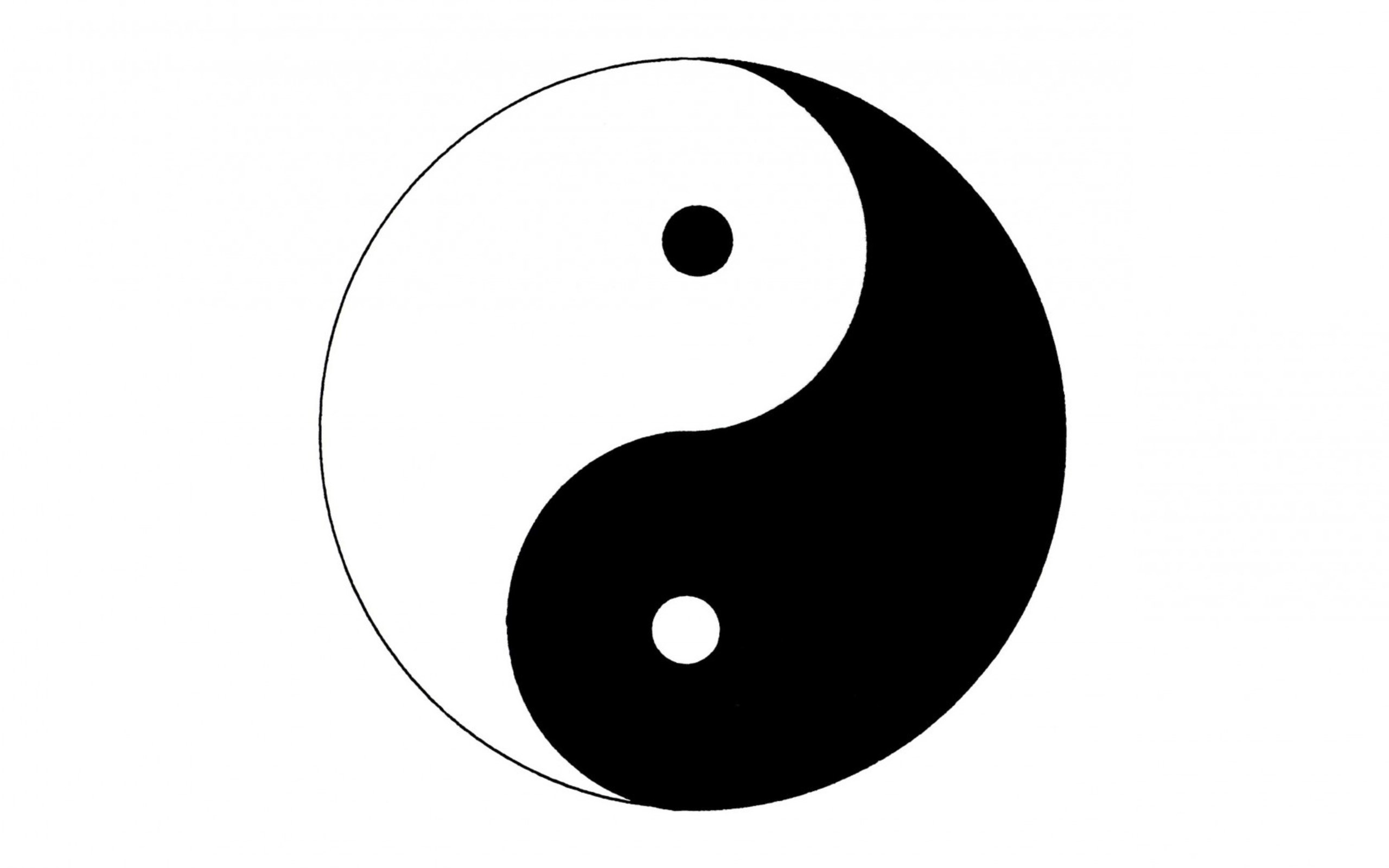 Инь белый или черный. Инь Янь китайская философия.
