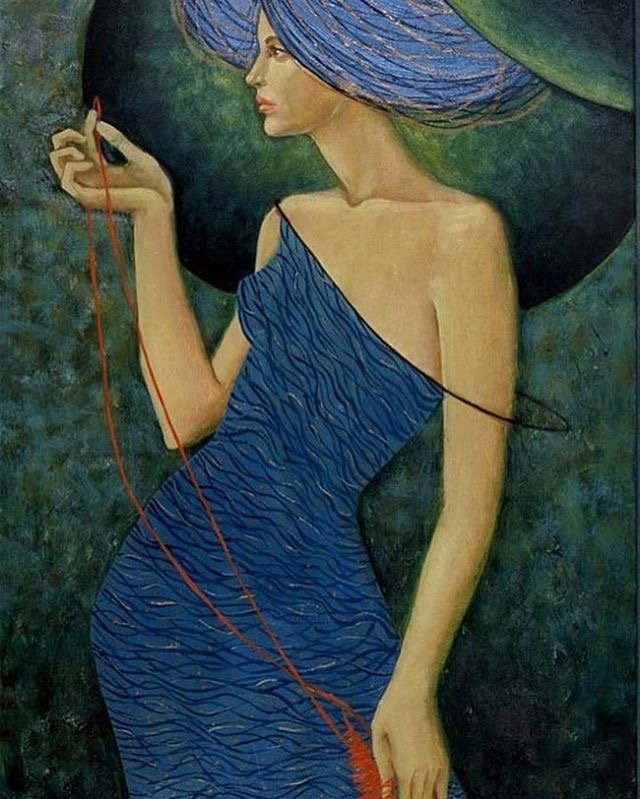 Веретено сплетает в нить