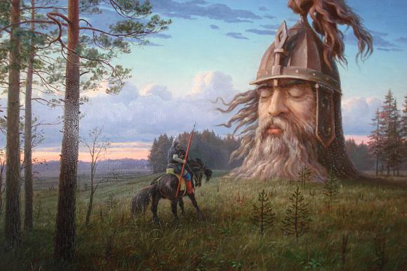 И кто ж его так закопал?