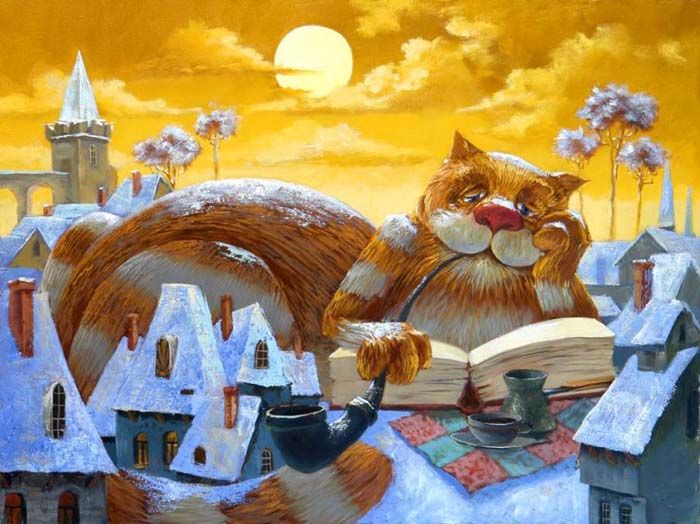 Волшебный кот - небылица