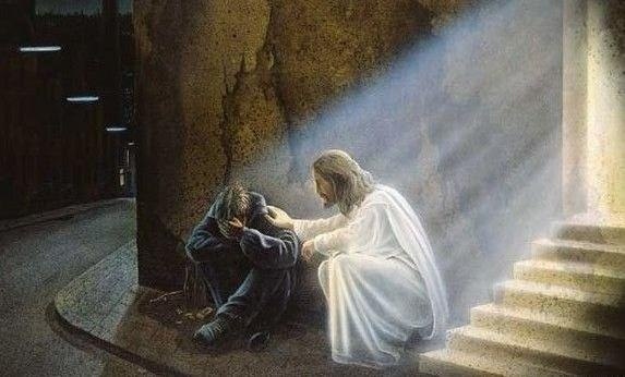 Роняя в молитве слезу исступлённо...