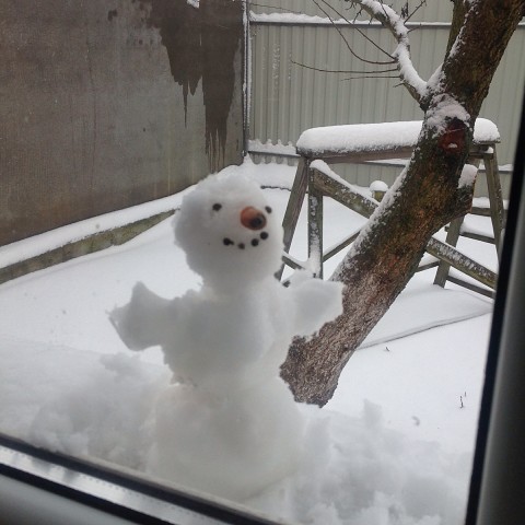 Снiговик. Перевод Светланы Груздевой