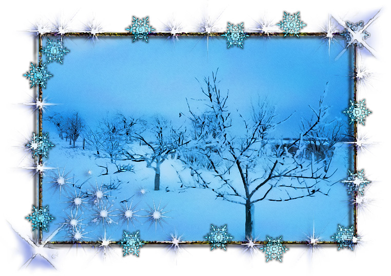 Распласталась даль снегами...