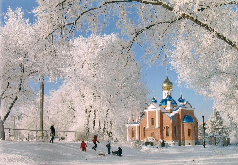 Оренбург достопримечательности зимой
