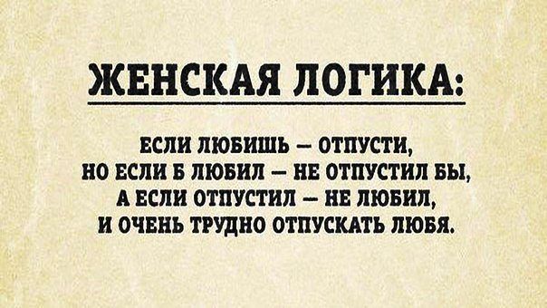 Женская логика
