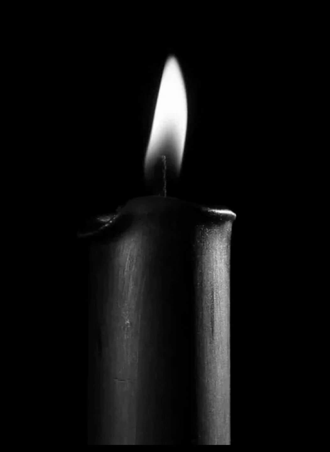 Black Candle (черный, d10x10)