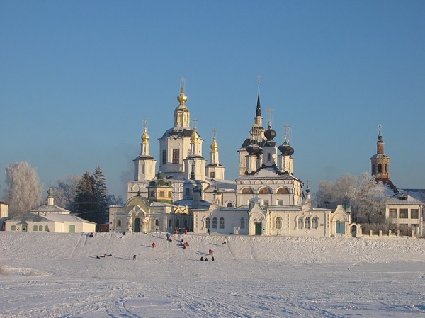 Тольяттинский собор зимой