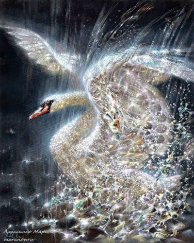 Я голубка твоя летящая...