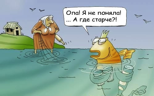 встреча с золотой рыбкой