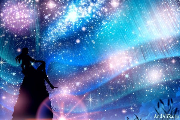 Сказка о звездопаде внучке Верочке посвящается